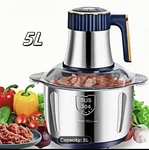 1.32GAL Large Capacity Stainless Steel Electric Food Chopper & Processor. Fixed Price $23.00.