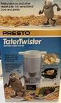 Vintage Presto 1990'S Tatertwister Electric Curly Cutter Box All Paperwork. Fixed Price $45.00.