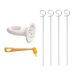 Manual Potato Tower Chip Slicer Spiral Machine Twister Cutter Stainless Steel. Fixed Price $9.35.