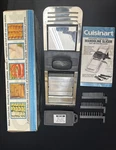 Complete Cuisinart Professional Stainless Steel Mandoline Fruit Vegetable Slicer. Fixed Price $32.99.