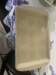 The Pampered CHEF#1113 Small Cookie Pan 1/2 X 9. Fixed Price $22.00.