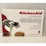 Kitchenaid Spiralizer Plus Attachment With Peel Core And Slice KSM1APC New. Fixed Price $70.00.