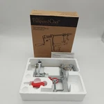 Pampered Chef Apple Peeler Corer Slicer Manual Metal Model 2430. Fixed Price $19.99.