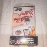 Telebrands Rabbit Tv Usb Dongle 5000 Channels 25,000 Movies 50,000 Radio. Fixed Price $7.87.