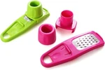 3PCS Garlic Ginger Grinder Slicer Cutter Mini Kitchen Tool Multi Function Set. Fixed Price $10.99.