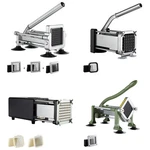 French Fry Cutter Stainless Steel Potato Vegetable Slicer Chopper W/ Blades. Fixed Price $100.89.