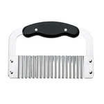 Hic Kitchen Crinkle Cut Wave Slicer 7.25X5 Stainless Steel Food. Fixed Price $20.69.