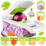 Vegetable Chopper - Multifunctional 15 In Professional Food Dicer.... Fixed Price $34.32.