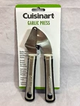 Cuisinart Garlic Press 7 " Long Stainless Steel Nonslip Ergonomic Handles. Fixed Price $14.99.