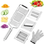 Suuker 4 In 1 Vegetable Cutter With Cheese Grater, Carrot 3 Blades. Fixed Price $37.34.