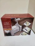 5 Blade Veggiespize Spiralizer - Vegetable Slicer Peeler White. Fixed Price $34.95.
