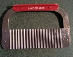 Vintage Huot Vegetable Crinkle Cutter Slicer Red Handle Usa Land Lakes. Fixed Price $16.00.