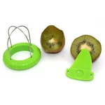 Zramo TH502 Green Kiwi Fruit Cut Digging Core Twister Slicer Kitchen. Fixed Price $13.00.
