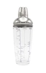 24-OUNCE Glass Cocktail Shaker With Stainless Steel Cap. Fixed Price $26.39.