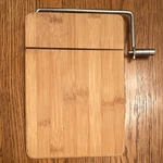 True Fabrications Wood Stainless Steel Manual Cheese Slicer Board Wire Cutter. Fixed Price $10.49.