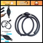 6FT 3/8" Boat Fuel Line Assembly With Primer Bulb & Steel Clamps - Universal Mar. Fixed Price $33.99.