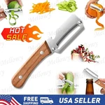 1PC Stainless Steel Peeler With Wooden Handle Fruit & Vegetable SLICER-2026 Hot. Fixed Price $10.98.