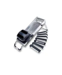 Jaccard Professional Stainless Steel Mandolin Slicer Grater 7 Blades Safe Hands. Fixed Price $65.98.