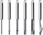 Yiasangly Fruit And Vegetable Corer Tool, Multi-function Stainless Pit. Fixed Price $11.99.