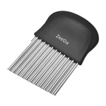 Zeeda Large Crinkle Cutter Potato Knife French Fry Slicer. Fixed Price $10.48.