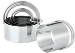 Biscuit Set Round Cookie With Handle 5 Pieces Stainless Steel New. Fixed Price $8.69.