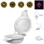 Compact And Easy-to-clean Microwave Maker Cooks 2 Eggs Under Minute. Fixed Price $32.99.