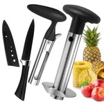 Oerpho Pineapple Corer And Slicer, Stainless Steel Silver/black. Fixed Price $32.99.