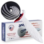 American Eagle Pizza Cutter Engraved Blade & Handle Ultra-sharp. Fixed Price $432.19.