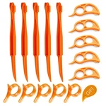 Orange Citrus Peelers, Cosmer Set Of 15 Plastic Easy Slicer Large,. Fixed Price $13.99.