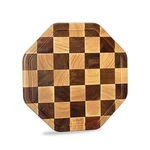 Tj Pop End Grain Wood Cutting Board With Juice Groove, Octagon Serving .... Fixed Price $43.96.