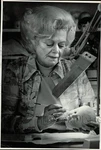 1978 Press Photo Betty Allison Paints Doll Heads Her Shop - LRB31219. Fixed Price $24.99.