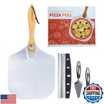Ovthmt Pizza Oven Accessories 4 Pcs, Kit, Aluminum Paddle With Fo. Fixed Price $44.99.