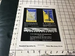 Single Sided Household Specialties Ad Sheet: Egg Slicer, Clips, Percolator Handl. Fixed Price $44.34.