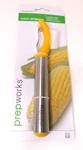 Progressive Prepworks Corn Stripper, 2 Sided Blade & Brush, Yellow, 7.5". Fixed Price $12.99.