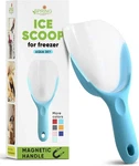 Spring Chef Magnetic Ice Scoop For Freezer, Translucent Bpa-free Flexi-plastic. Fixed Price $17.72.