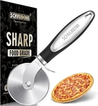 Premium Pizza Cutter Wheel Stainless Steel Ultra Sharp Non-slip Handle Kitchen. Fixed Price $10.99.