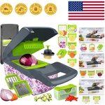 Multi-functional Vegetable Chopper With 8 Blades Deliciously Simple Cooking. Fixed Price $42.99.