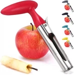 Schvubenr Apple Corer Red Stainless Steel Easy Clean Ergonomic Grip Kitchen Tool. Fixed Price $9.69.