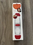 Rachael Ray Stainless Steel Multi-grater With Silicone Handles, Red. Fixed Price $20.00.