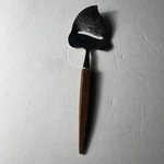 Vintage Cheese Slicer Server Teak Wood Handle Stainless Steel Mcm Art Deco. Fixed Price $8.99.