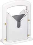 Hoan The Original Bagel Guillotine Universal Slicer, 9.25-INCH, White. Fixed Price $27.71.