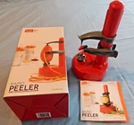 Dash Go Rapid Cordless Peeler Red One Touch Electric Action- Original Box. Fixed Price $12.00.