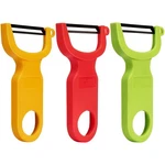 Original Vegetable Fruit Peeler Carbon Steel Blade 3 Pack Red/green/yellow. Fixed Price $19.43.