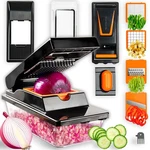 Nutrislicer Xl All 1 Mandoline Vegetable Chopper With Container. Fixed Price $29.99.