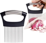 Jayvar Extra-large Onion Holder For Slicing, Tomato Slicer With Black. Fixed Price $18.45.