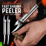 6-IN-1 Stainless Steel Shrimp Peeler Deveiner Fish Scale Cutter Kitchen Tool. Fixed Price $13.99.