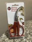 Norpro Shrimp/prawn Peeler Deveiner Stainless Steel Curved Blade Scissors. Fixed Price $12.49.