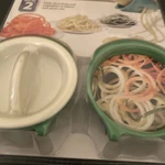 Farberware Spiraletti Hand Held X 2 Slicer Ribbon Blade & Thick. Fixed Price $12.50.