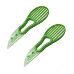 Gadgetime Usa Avocado Slicer (pack Of 2) - 3 In 1 Tool Standard, Green. Fixed Price $12.44.