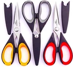 Multi-purpose Cooking Scissors Rust Resistant, Sharp Stainless Steel Blades. Fixed Price $17.99.